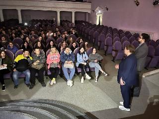 Просветительское мероприятие для студентов Семилукского политехнического колледжа.